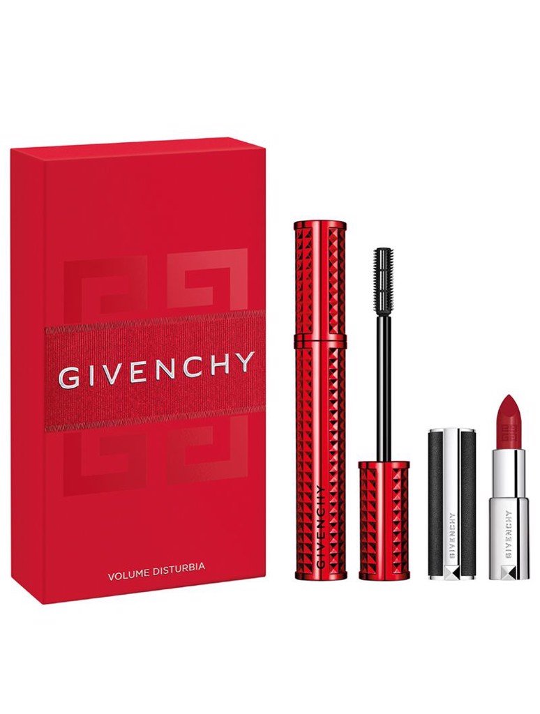 Set Givenchy Volume Disturbia Mascara Và Son Màu 333 L'interdit - Son Môi  Cao Cấp